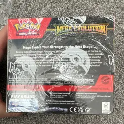 Pokemon Mega Evolution Booster Box Sealed English 36 Packs TCG 2025 - Image 3