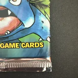 1999 Pokemon Base Set Unlimited Booster Pack VENUSAUR Unweighed Factory Sealed - Image 5