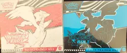 [READ!] NEW Pokemon Black Bolt + White Flare Elite Trainer Box ETB [Set of 2] - Image 1