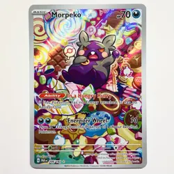 Morpeko 206/182 Sv04: Paradox Rift Holo Pokemon Near MINT - Image 1
