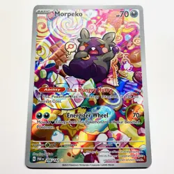 Morpeko 206/182 Sv04: Paradox Rift Holo Pokemon Near MINT - Image 2