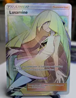 Pokemon Sun & Moon - Crimson Invas Lusamine (Full Art) 110/111 - Image 1