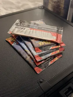 Pokemon Surging Sparks 5 Booster Pack Random Pack Art Bundle - Image 3