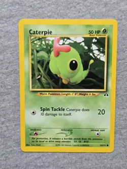 Pokemon TCG - Caterpie 53/75 Neo Discovery common - Image 1