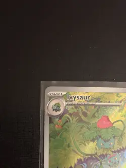 Pokemon Ivysaur Illustration Rare Full Art Holo 167/165 Scarlet & Violet 151 - Image 4
