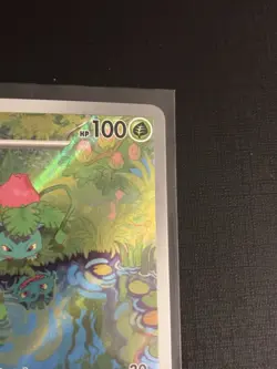 Pokemon Ivysaur Illustration Rare Full Art Holo 167/165 Scarlet & Violet 151 - Image 5