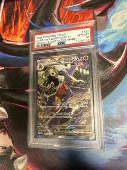 2025 POKEMON DRI EN-DESTINED RIVALS #232 CYNTHIA'S GARCHOMP EX PSA 10 - Image 1