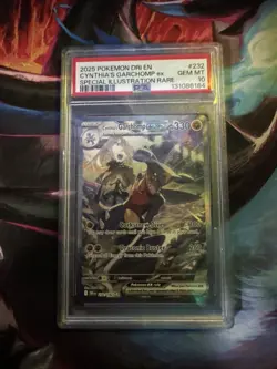 2025 POKEMON DRI EN-DESTINED RIVALS #232 CYNTHIA'S GARCHOMP EX PSA 10 - Image 3