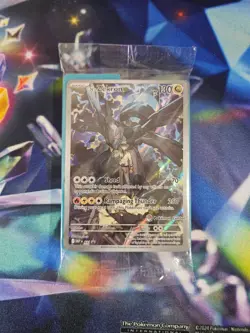 Pokemon N's Zekrom MEP 031 Ascended Heroes Promo Pokemon Centre Stamp SEALED - Image 2