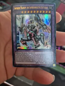Yugioh Imperion Magnum the Superconductive Battlebot SDMY-EN041 1st Edition - Image 2