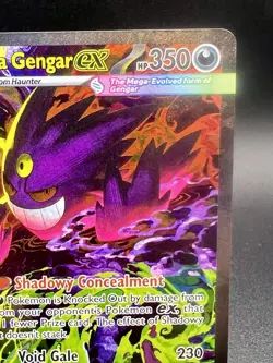 Pokemon Mega Gengar EX SIR Card 284/217 Ultra Rare Full Art MINT!! - Image 2