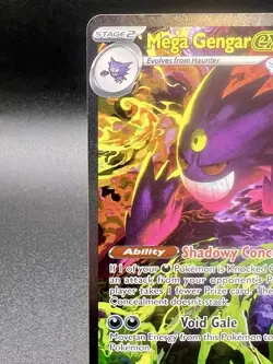 Pokemon Mega Gengar EX SIR Card 284/217 Ultra Rare Full Art MINT!! - Image 3