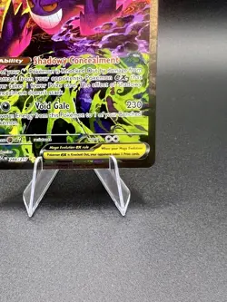 Pokemon Mega Gengar EX SIR Card 284/217 Ultra Rare Full Art MINT!! - Image 5