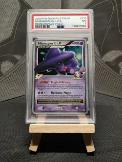 PSA 7 Mismagius GL LV.X Holo Card 110/111 Rising Rivals - Image 1