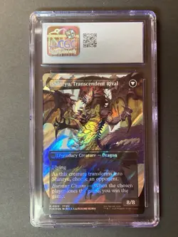 Zenos yae Galvus (Borderless) (Surge Foil) - FINAL FANTASY (FIN) MTG CGC 10 - Image 2