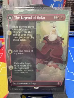 MTG The Legend of Roku (357/447) Avatar The Last Airbender LP FOIL - Image 1