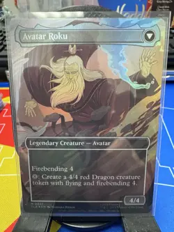 MTG The Legend of Roku (357/447) Avatar The Last Airbender LP FOIL - Image 2