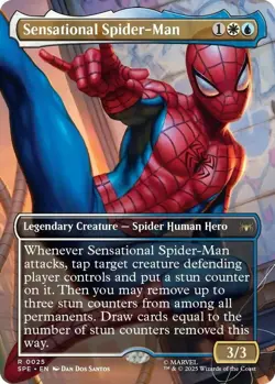 FOIL - Sensational Spider-Man (Borderless) - Marvel's Spider-Man: Eternal-Legal - Image 1