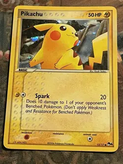 Pokemon - 1x Pikachu 13/17 - HOLO / Pop Series 4 LP - Image 1