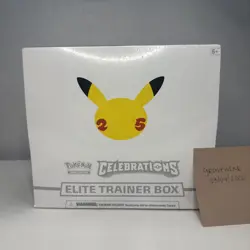 POKEMON Celebrations Elite Trainer Box ETB 25th Anniversary New Factory Sealed - Image 1