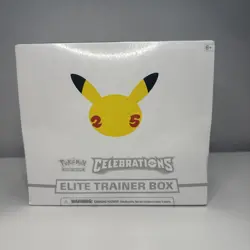 POKEMON Celebrations Elite Trainer Box ETB 25th Anniversary New Factory Sealed - Image 2
