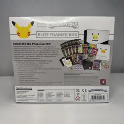 POKEMON Celebrations Elite Trainer Box ETB 25th Anniversary New Factory Sealed - Image 3