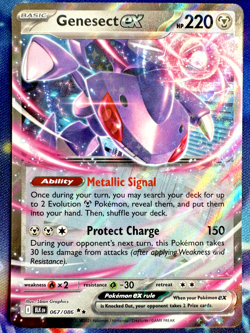 Genesect ex 067/086 – Double Rare Holo SV: Black Bolt – Pokemon TCG English - NM - Image 2