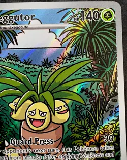 Pokemon TCG: 2025 Exeggutor 135/132: ILLUSTRATION RARE HOLO-Mega Evolution - Image 2
