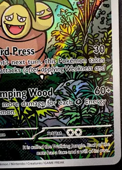 Pokemon TCG: 2025 Exeggutor 135/132: ILLUSTRATION RARE HOLO-Mega Evolution - Image 3