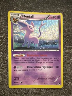 MENTALI HOLO - POKEMON 7/12 PROMO MAC DONALD MC DO 2013 FR - Image 1