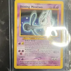 Pokemon Shining Mewtwo Neo Destiny Secret Rare Holo 109/105 English 2002 - Image 1