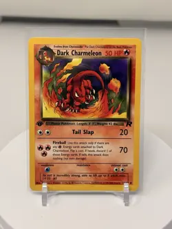 Dark Charmeleon 32/82 Team Rocket 1st Edition Uncommon 2000 Vintage Pokemon TCG - Image 1