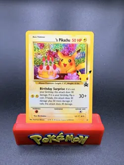 ____'s Birthday Pikachu 24 Celebrations: Classic Collection Pokemon Near Mint-c - Image 1