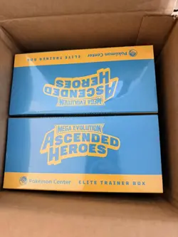1 POKEMON CENTER Ascended Heroes ETB New FACTORY SEALED Mega Evolutions - Image 1