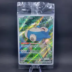 Pokemon TCG Snorlax Sealed Promo 051 Scarlet Violet 151 Black Star Holo NM - Image 1