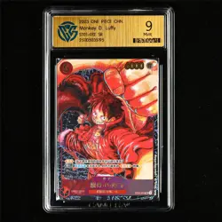 CCG 9 Mint 2023 One Piece CHN Monkey D. Luffy ST01-012 SR - Image 2