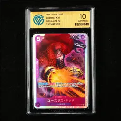 CCG 10 GemMint 2023 One Piece JPN Eustass Kid OP05-074 SR - Image 1