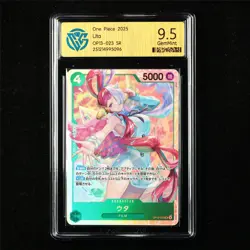 CCG 9.5 GemMint 2025 One Piece JPN Uta OP13-023 SR - Image 1