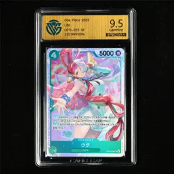 CCG 9.5 GemMint 2025 One Piece JPN Uta OP13-023 SR - Image 2