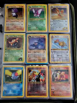 Large Vintage Pokemon Card Lot Of 124 LP/NM Condition - Image 1