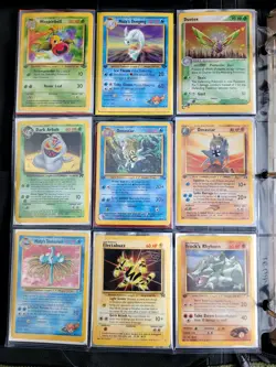 Large Vintage Pokemon Card Lot Of 124 LP/NM Condition - Image 2