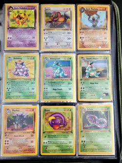 Large Vintage Pokemon Card Lot Of 124 LP/NM Condition - Image 3