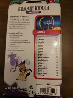 Pokemon Trading Card Game Sun & Moon Guardians Rising Hidden Moon Theme Deck - Image 2