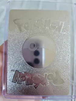 Eternatus Vmax Silver Foil Fan Art Textured Collector Pokemon Card TG22/TG30... - Image 2