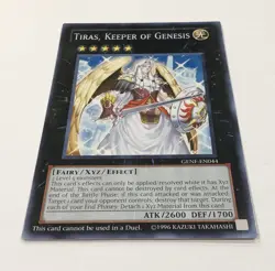 YUGIOH Jumbo Oversized Promo Card TIRAS, KEEPER OF GENESIS GENF-EN044 YU-GI-OH! - Image 2