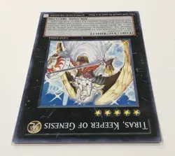 YUGIOH Jumbo Oversized Promo Card TIRAS, KEEPER OF GENESIS GENF-EN044 YU-GI-OH! - Image 3