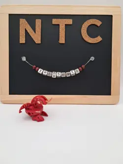 Bakugan Battle Brawlers Pyrus Dragonoid B2 (not B1) Classic Rare w/Card - Image 2