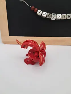 Bakugan Battle Brawlers Pyrus Dragonoid B2 (not B1) Classic Rare w/Card - Image 5