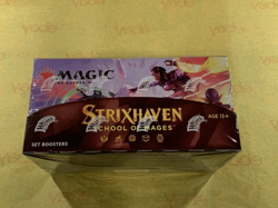 New Sealed Magic the Gathering Strixhaven: School of Mages Set Booster Box (A) 630509975679 - Image 1