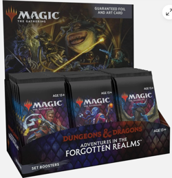 Magic the Gathering TCG: Adventures in the Forgotten Realms Set Booster Box 630509982875 - Image 3